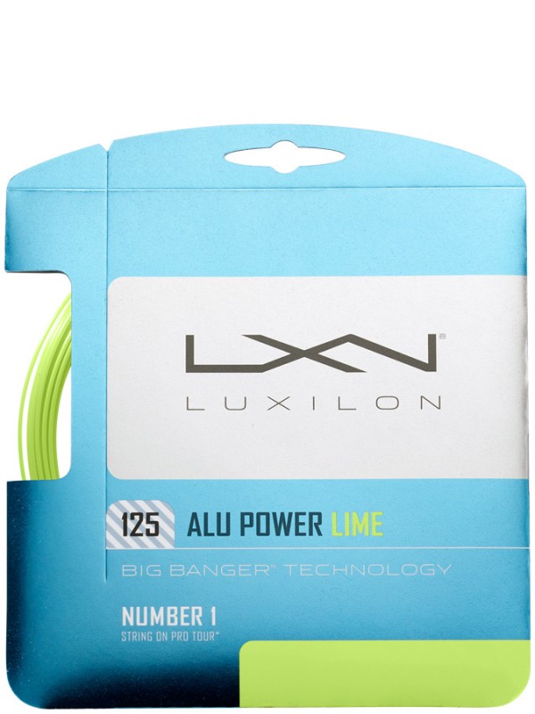 Tenis struna Luxilon Big Banger Alu Power Lime 1.25