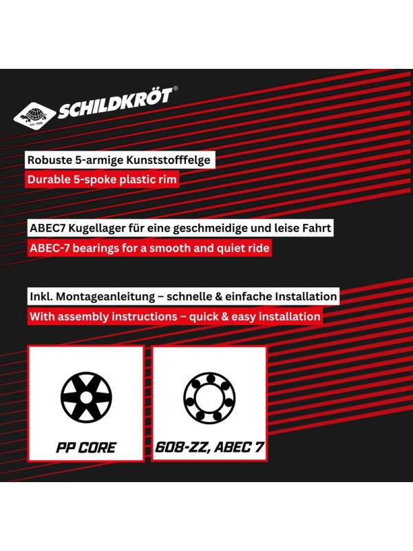 Rezervna kolesa za skiro - 200mm