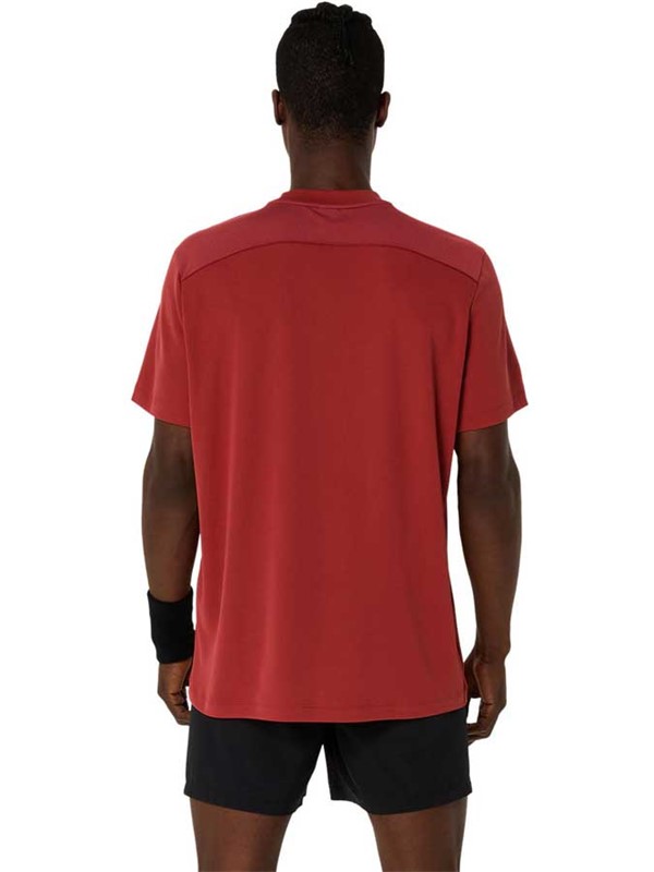 Asics moška majica Court SS Top Burnt Red