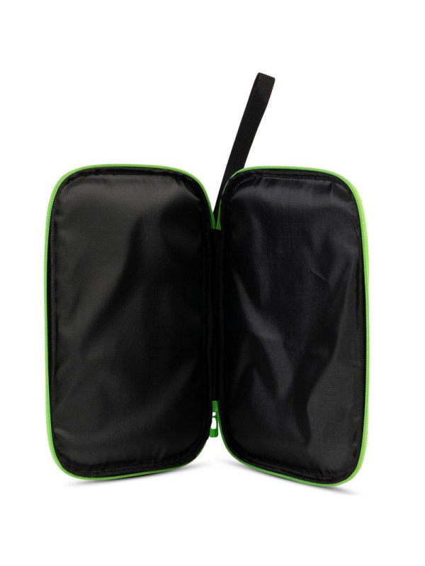 Ovitek za namizno teniški lopar GEWO Single cover Stripes Lime