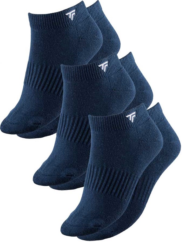 Tecnifibre nizke nogavice Low-Cut socks marine - 3 pack