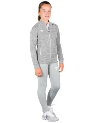 Tecnifibre ženska jakna Team Silver na zadrgo